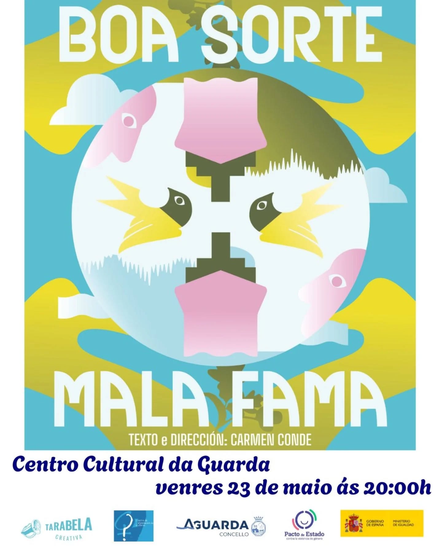 Esta semana #BoaSorteMalaFama chega ao Concello da Guarda