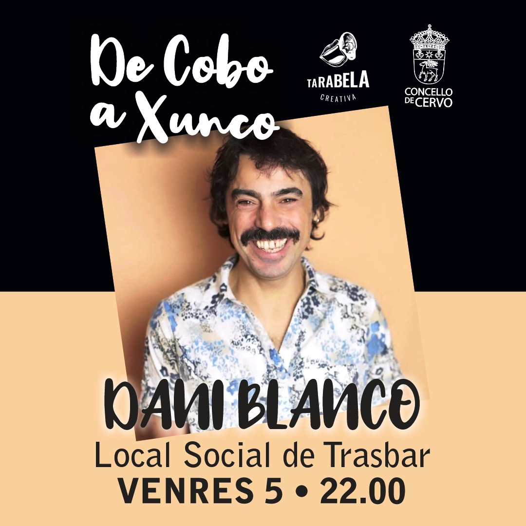 DANI BLANCO achegará os seus contos a Trasbar
