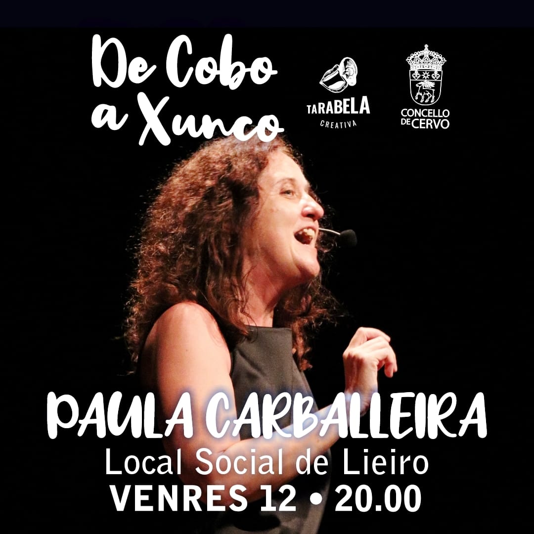 PAULA CARBALLEIRA no “Local social de Lieiro”