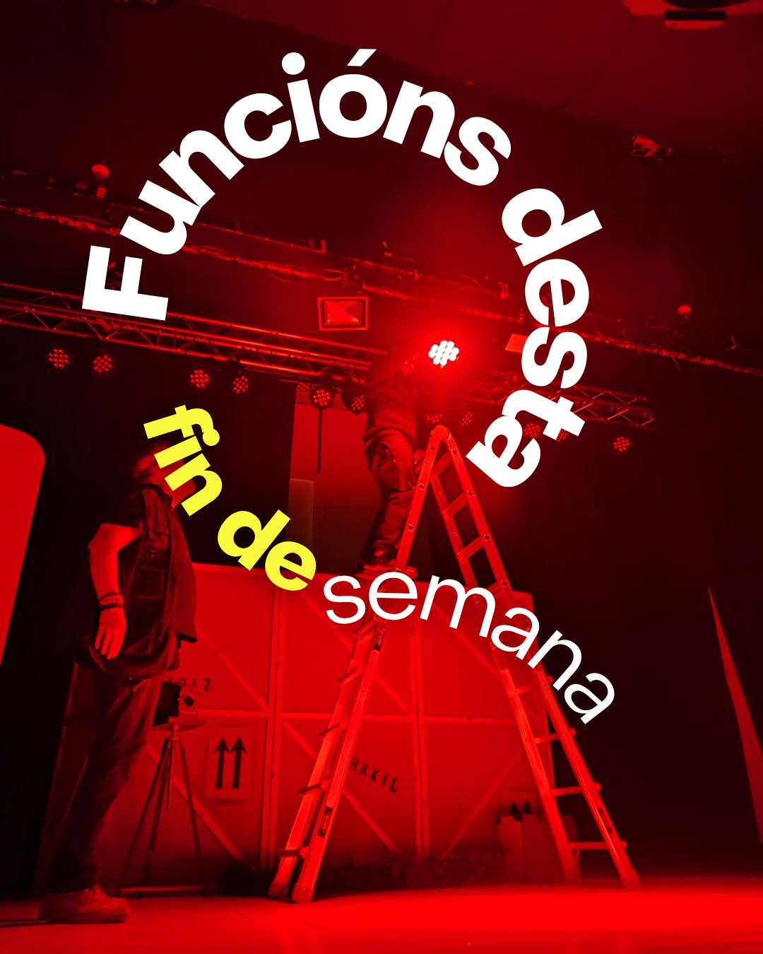 Esta fin de semana temos dobre cita teatral en Tarabela!!